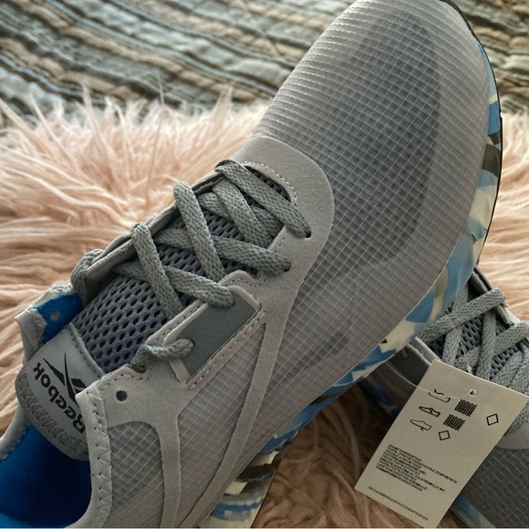 Reebok Other - Reebok Flashfilm 3.0 Cross Trainer, True Grey/white/Horizon Blue, Size 5.5. New